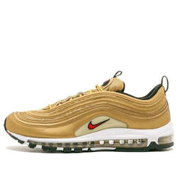 Кроссовки air max 97 og qs Nike, золотой 884421-700 | metallic gold/varsity red-white-black