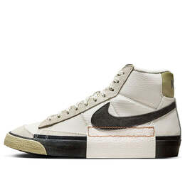 Кроссовки блейзер средний профессиональный клуб Nike, бежевый fb8891-002 | beige/neutral olive/dark russet/black