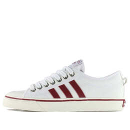 Кроссовки оригиналы nizza Adidas, белый cq2328 | white/red