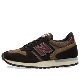 Кроссовки 770 series low tops ретро коричневые New Balance, черный m770kgr | black/brown