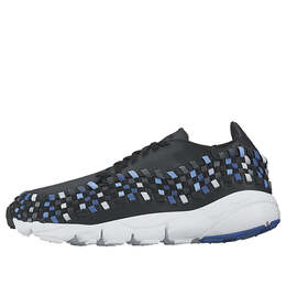 Кроссовки air footscape плетеные nm Nike, черный 875797-005 | black/blue jay