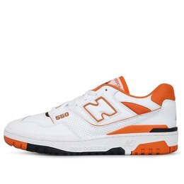 Кроссовки 550 New Balance, белый bb550hg1 | white/orange