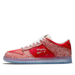 Кроссовки x stingwater sb dunk low Nike, красный dh7650-600 | red/white