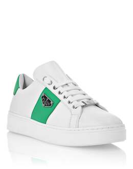 Кроссовки Lo-Top Triangle Plein Philipp Plein, цвет White/Green 7716547919932 | white/green
