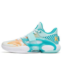 Кроссовки kt splash 5 klay thompson Anta, зеленый 112321108-6 | teal green/orange/white