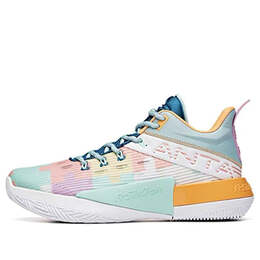 Кроссовки klay thompson crazy 4 attack 2 баскетбольные кроссовки Anta, белый 112031107-6 | white/multi-color