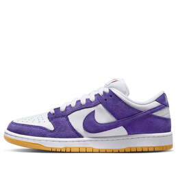 Кроссовки sb dunk low low pro iso Nike, фиолетовый dv5464-500 | court purple/court purple/white/gum light brown