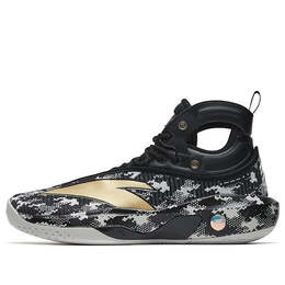 Кроссовки клэй томпсон 8 Anta, черный 112241101-2 | black/grey/gold