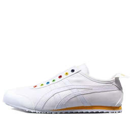 Кроссовки mexico 66 slip on Onitsuka Tiger, белый 1183a540-100 | white/yellow