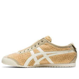 Кроссовки mexico 66 slip on Onitsuka Tiger, коричневый 1183b392-200 | brown/yellow/white