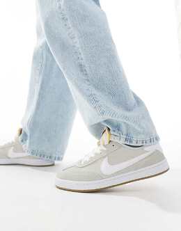 Nike SB – FC Classic – серо-белые кроссовки 134206028 | szary