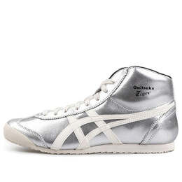 Кроссовки mexico mid runner серебристые Onitsuka Tiger, серебряный 1183a787-020 | silver