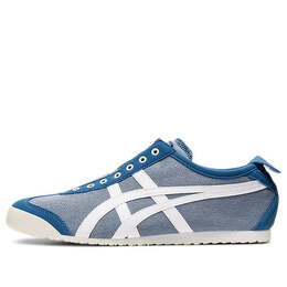 Кроссовки mexico 66 slip on Onitsuka Tiger, синий 1183a580-401 | blue/white