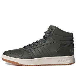 Кроссовки neo hoops 2.0 средние Adidas, зеленый fw3514 | green