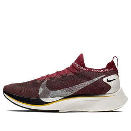 Кроссовки gyakusou x zoom vaporfly 4% flyknit Nike, красный av7998-600 | team red/sail-black