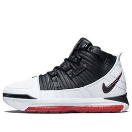 Кроссовки zoom lebron 3 ретро qs Nike, белый ao2434-101 | white/black-varsity crimson