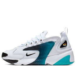 Массивные кроссовки zoom 2k Nike, белый ao0269-106 | white/black/teal nebula