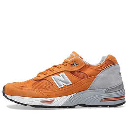 Кроссовки 991 New Balance, серый m991ogw | grey/orange
