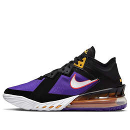 Кроссовки lebron 18 низкие Nike, черный cv7562-003 | black/purple/yellow