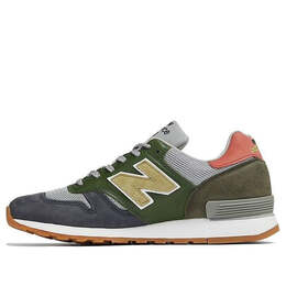 Кроссовки 670 сделано в Англии New Balance, зеленый m670spk | green/blue/white/brown/pink/gray