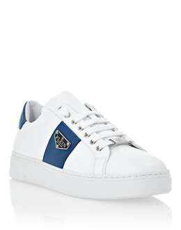 Кроссовки Lo-Top Triangle Plein Philipp Plein, цвет White / Dark Blue 7716547919932 | white / dark blue