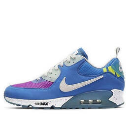 Кроссовки x unfeated air max 90 Nike, синий cq2289-400 | pacific blue/white