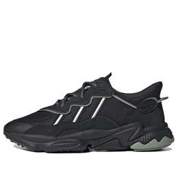 Кроссовки оригиналы ozweego Adidas, черный hp6336 | black/green/silver