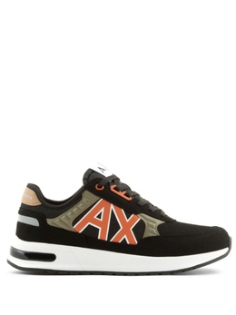 Кроссовки Armani Exchange, черный/серый/красный/белый xux090xv276 | черный