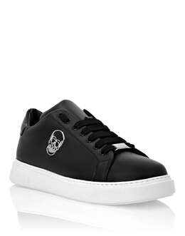 Кроссовки Lo-Top с черепом Philipp Plein, цвет Black / White 7650307309628 | black / white