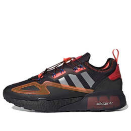 Кроссовки оригинал zx 2k boost Adidas, черный gy1209 | black/red/orange