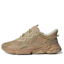 Кроссовки оригиналы ozweego Adidas, желтый gy9924 | sand / hemp / cardboard