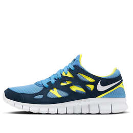 Кроссовки фриран 2 Nike, синий 537732-408 | university blue/white-armory navy-yellow strike