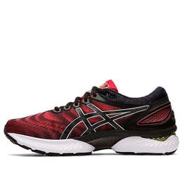 Кроссовки гель нимбус 22 Asics, красный 1011a680-601 | blackredyellow