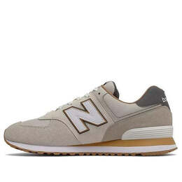 Кроссовки 574 New Balance, серый ml574po2 | wolf gray/white/yellow