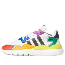 Кроссовки ночные джоггеры Adidas, белый fy9023 | white