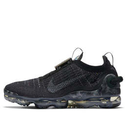 Кроссовки air vapormax 2020 flyknit Nike, черный cj6740-002 | black/dk grey