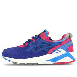Кроссовки гелевые каяно трейнер Asics, синий h52qk-4242 | blue/pink