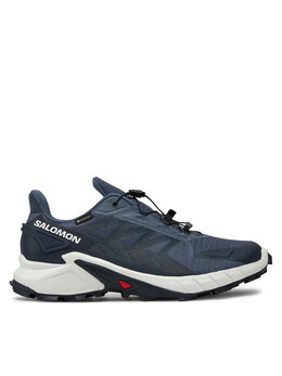 Кроссовки Supercross 4 Gore-Tex L47462300 Salomon, синий supercross 4 gore-tex l47462300 | dunkelblau