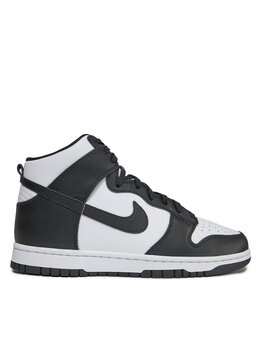 Кроссовки мужские Nike высокие, черно-белый dunk hi retro dd1399 105 | fehér