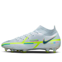 Кроссовки фантом gt2 elite df fg Nike, синий cz9889-054 | blue/green