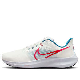 Кроссовки air zoom pegasus 39 Nike, белый fd4322-161 | white/red/blue