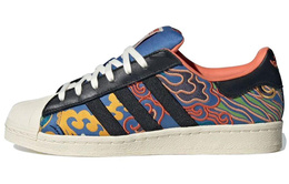 Мужские кроссовки для скейтбординга Adidas Superstar, Core Black/Multi-Color/Core White id3651 | core black/multi-color/core white