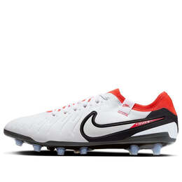 Кроссовки legend 10 pro ag pro Nike, белый dv4334-100 | white/black-brt crimson