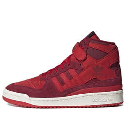 Кроссовки оригиналы форум 84 высокие красные острые Adidas, красный gy8998 | red/white
