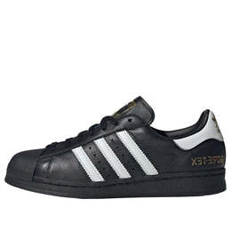 Кроссовки x atmos superstar 82 gore tex Adidas, черный id3265 | core black/cloud white/gold metallic