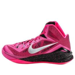 Кроссовки hyperdunk 2014 розовые Nike, розовый 653640-606 | pink/black/pink/white