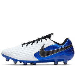 Кроссовки tiempo legend 8 elite ag pro низкие футбольные бутсы Nike, белый bq2696-104 | white/blue