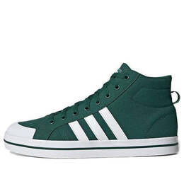 Кроссовки neo bravada mid Adidas, зеленый gy0672 | dark green/white