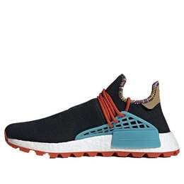 Кроссовки x pharrell nmd hu inspiration pack Adidas, черный ee7582 | black/green/red