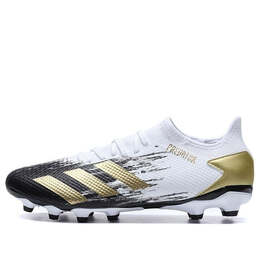 Кроссовки Predator 20.3 низкие mg boots Adidas, белый fw9781 | white/black/gold